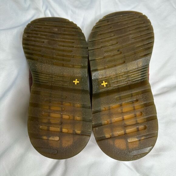 Vintage 90S Doc Martens Men Sz 10 Men Brown Leather Slip On Loafers - Picture 3 of 7